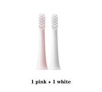 Têtes De Brosse De Rechange Pour Xiaomi Mijia T100,10 Pièces,Brosse À Dents Électrique Sonique,Aspirateur Dupont,Buses Adaptées À Poils Souples.1White 1Pink