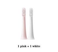 Têtes De Brosse De Rechange Pour Xiaomi Mijia T100,10 Pièces,Brosse À Dents Électrique Sonique,Aspirateur Dupont,Buses Adaptées À Poils Souples.1White 1Pink.