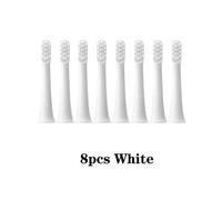 Têtes De Brosse De Rechange Pour Xiaomi Mijia T100,Brosse À Dents Électrique Sonique,Emballage Sous Vide,Buses Adaptées À Poils Souples Dupont.8White