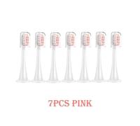 Têtes De Brosse De Rechange Pour Xiaomi Mijia T300/T500/T700,Avec Bouchons,Emballage Scellé,Têtes Souples Pour Brosses À Dents Électriques Soniques.7Pink