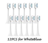 Têtes De Brosse De Rechange Pour Xiaomi Mijia T300/T500/T700,Buses Gt À Dents Électriques Soniques,Embouts À Poils Souples Pour Aspirateur,4 Pièces,12 Pièces.12Pcs White