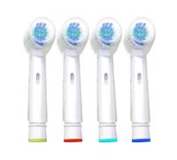 Têtes De Brosse Électrique Pour Brosse À Dents Oral-B,Adaptées À Advance Triumph/Power/Pro Health/3D Excel/Vitality Precision Clean.4Pac Toothbrush Head