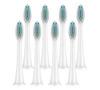 Têtes De Brosse Medium, Compatible Avec Philips, HX4100 5950 9500 | 4/8/12/20 pcs, pour Sonicare 1100 2100 4100 4300 5100 5300 6100 6500 7000, 9000, 9300, 9700(White-8 Pcs)