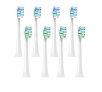 Têtes de brosse métalliques, compatibles avec Philips, 1100 2100 4100 5100 | 6500 6100 7500 têtes de brosse à dents de rechange à clipser for adultes(4Green and 4Blue)