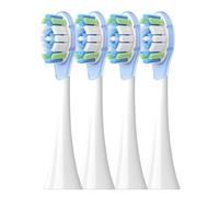 Têtes de brosse rechange 4 pièces, compatibles avec la à dents électrique sonique XIAOMI MIJIA MES609/MES610 Pro(Light Green)