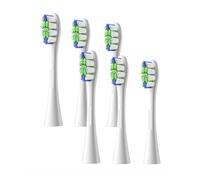 Têtes de brosse rechange, 6 pièces, compatibles avec les buses à dents électrique sonique Oclean Flow/X PRO Elite/X /F1/Z1/One/ Air2(6 pcs white)