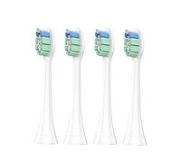 Tetes de brosse rechange, compatible avec Philips, 2100 4100 5100 | tetes de brosse electrique pour 6100, 7300, 9000, plastique, adultes(4pcs Black)