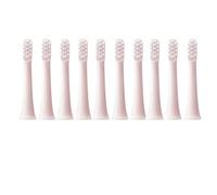 Têtes De Brosse Rechange Compatibles Avec La À Dents Électrique Sonique XIAOMI MIJIA T100. Embouts Adaptés En Poils Souples DuPont (10 Pièces)(10Pcs Pink)