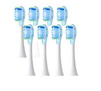 Têtes De Brosse Rechange Compatibles Avec Les Brosses À Dents Électriques Soniques Philips Diamond Séries HX6064, HX6930 Et HX6730 (embout D'aspiration A3)(8 blue A3)