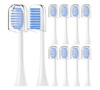 Têtes de brosse rechange compatibles avec les brosses à dents électriques Spotlight Oral Care, for soniques(White)
