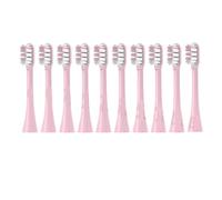 Têtes de brosse rechange compatibles avec les brosses à dents électriques T3/T5/T6/T10/T10S/T20, mini-embouts poils souples(10PCS Pink)