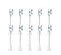Têtes De Brosse Remplaçables, Compatibles Avec Les Brosses À Dents Xiaomi Mijia T301 Et T302, Poils Doux Et Propres(10 White)