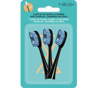 Têtes De Brosses Traditionnelles - Pack De 3 - Têtes De Brosse De Remplacement Pour Brosses À Dents Électriques (Duobrush, Ultra, Cleanmate)[Z492]