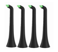 Têtes De Brossettes Interdentaires De Rechange - Compatibles Avec Philips HX3, 6, 8 Et 9, Idéales For Le Nettoyage Entre Les Bagues Et Les Dents(4pcs Black)