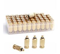 Têtes de buses de brumisation, 80 pièces, têtes de rechange en laiton for pulvérisateur haute pression, pelouse, aménagement paysager, contrôle de la poussière, 10/24 UNC(Gold,1.0mm)