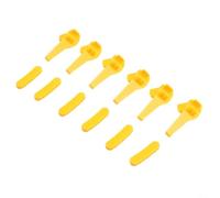 Têtes de changement de pneu en nylon pour tête de canard - Coussinets de protection de jante pour protection de roue en alliage - Inserts de rouleau en plastique - Accessoires de montage de pneus