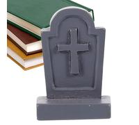 Têtes de charnière décoratives décoratives en pierre tombale magnétique | Tête de saison effrayante pour portes, salon