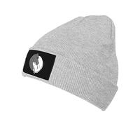 Têtes De Cheval Ying Yang pour Les Amoureux des Chevaux Bonnet Tricoté Respirant Bonnet Thermo Coupe-Vent Chapeau Tricoté pour Temps Froid Cyclisme Homme
