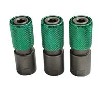 Têtes de conversion à douille filetée | Lot de 3 adaptateurs en acier carbone avec tige 1/4, métriques 3/8 1/2 tailles pour installation, réparation