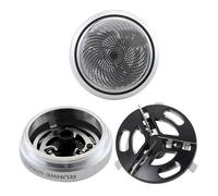 Têtes De Coupe Remplaçables En Acier Inoxydable Et Couvercle En Maille For Rasoir Électrique, Tête De Coupe Réutilisable For Rasoir Électrique.
