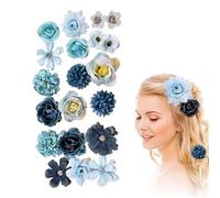 Têtes de Fleurs Artificielles 20pcs Mini Fleurs Artificielles Marguerites Orange Faux Tête de Fleurs DIY Couronne Bouquet Mariage Fleur Decoration de Mariage Maison