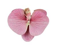 Têtes de fleurs d'orchidées artificielles, 40 pièces, 3.9 pouces, fausses en vrac for centres table mariage, décoration maison DIY(Light Pink)