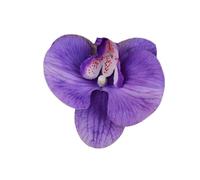 Têtes de fleurs d'orchidées artificielles, 40 pièces, 3.9 pouces, fausses en vrac for centres table mariage, décoration maison DIY(Lavender)