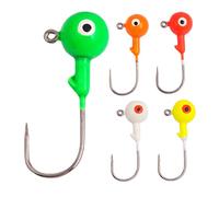 Têtes de gabarit, 5pcs de pêche à la pêche aux Crochets têtes gabarit, Crochets Ronds 1, 3 Pouces