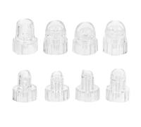 Têtes de Hydro- en Plastique 8 pièces Conseils Eau et oxygène pour Machines faciales Pointes de Rechange Tête pour Machines faciales Accessoires
