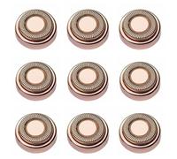 Têtes De Lames De Rechange Compatibles Avec L'épilateur FlawlessFacial, Lames De Rechange For Épilateur Finishing Touch.(Blade Head 9 pcs)
