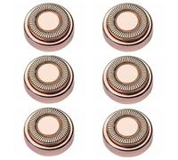 Têtes De Lames De Rechange Compatibles Avec L'épilateur FlawlessFacial, Lames De Rechange For Épilateur Finishing Touch.(Blade Head 6 pcs)
