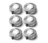 Têtes de lames de rechange SH50, compatibles avec Philips, rasoirs série 5000, compatibles avec AquaTouch, S5160,S5210,S5205,S5370(6 pcs-sh50)