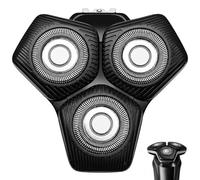 Têtes de lames de rechange SH71 avec support et capuchon de protection | compatibles avec Philips les rasoirs électriques des séries S55XX et S7XXX pour un rasage sur peau sèche ou humide