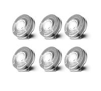 Têtes De Lames SH50, Compatibles Avec Les Rasoirs Philips Norelco Séries 5000, AquaTouch, PowerTouch S5160, S5210, S5205 Et S5370. Lame De Rechange For Rasoir Homme.(6pcs)