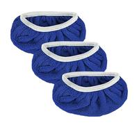 Têtes De Lavage Réutilisables | Lingettes De Rechange Lavables - 3 Pièces Fournitures De Nettoyage pour Sols Durs À Usage Domestique pour Cuisine Appartement Hôtel Salle De Bain Balcon