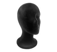 Têtes De Mannequin Femme & D'hommes En Polystyrène Flocage Noir, Tete En Polystyrene Têtes De Mannequin Pour Perruque Tetes Perruques Wig CapTete Pour Perruque Head Mannequins Pour Perruques Mousse