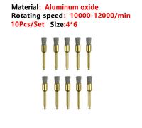 Têtes De Meulage Dentaire En Silicone,Oxyde D'aluminium,Carbure De Silicium,Brosses De Polissage Des Dents,Machine À Basse Vitesse,Matériel Dentaire,10 Pièces - Type Grinding Heads 1-37