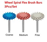 Têtes De Meulage En Silicone Dentaire,Polisseuse De Dents,Brosses De Polissage Pour Machine À Basse Vitesse,Matériaux Dentaires En Carbure De Silicium,10 Pièces/Lot - Type 1-13-14-15 #B