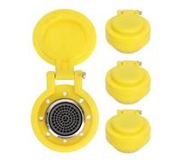 Têtes de pulvérisation pour Lavage des Yeux, Station de Lavage des Yeux, buse d'évier, Accessoire pour Maison, Usine, Laboratoire, Bureau, Filetage 14mm, 4 pièces