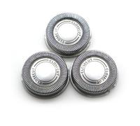 Têtes de rasage de rechange, compatibles avec les rasoirs Philips CloseCut HQ56, HQ55, HQ4, HQ3, Reflex Plus, HQ6843, HQ300, HQ64 et HQ916.(1set)