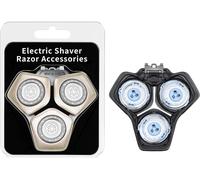 Têtes De Rasage Sh71/50 Compatibles Avec Les Rasoirs Phil*Is Série S5000 (S5Xxx), S7000 (S7Xxx) Pour,Sh60/70 Et Sh71/50 (Couleur Champagne)[Z1206]