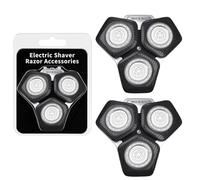 Têtes de rasage SH71/50 Compatibles avec les rasoirs Phil*is Série S5000 (S5XXX), S7000 (S7XXX),SH60/70 et SH71/50,lot de 2 (Noir)