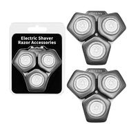 Têtes de rasage SH71/50 Compatibles avec les rasoirs Phil*is Série S5000 (S5XXX), S7000 (S7XXX),SH60/70 et SH71/50,lot de 2 (Gris)