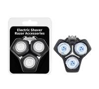 Têtes de rasage SH71/50 Compatibles avec les rasoirs Phil*is Série S5000 (S5XXX), S7000 (S7XXX),SH60/70 et SH71/50 (Noir)