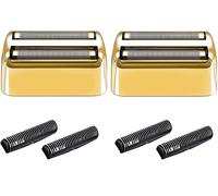 têtes de rasoir de rechange compatibles avec BaByliss Foil Shaver (Gold/2)
