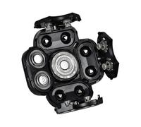 Têtes De Rasoir De Rechange Pour Hommes - Remplacement Du Rasoir Électrique À 9 Têtes Extreme Speed | Têtres De Rasoirr Rotatives À Double Anneau, Accessoire De Rasage À Fermeture Douce Pour Le Toil