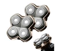 Têtes de rasoir de rechange Pro 4 pour rasoirs de tête Pitbulls Gold PRO,Silver PRO,Platinum et Butterfly Kiss (2 pièces)