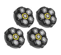 Têtes de rasoir magnétiques à 6 lames de rechange pour de nombreux rasoirs électriques magnétiques 6D, compatibles avec DOAO, Kensen, JoyKoi et Kibiy. (4 pièce)