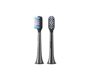 Têtes de rechange 2 pièces tête brosse à dents électronique T501/T501C(2pcs Black)