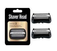 Têtes De Rechange 32B, Compatibles Avec Les Rasoirs Braun Series 3 3000s, 3010s, 3020s, 3030s, 3040s, 3050cc, 3070cc, 3080s, 3090cc, 320,330,340,350cc(TWO (32B))